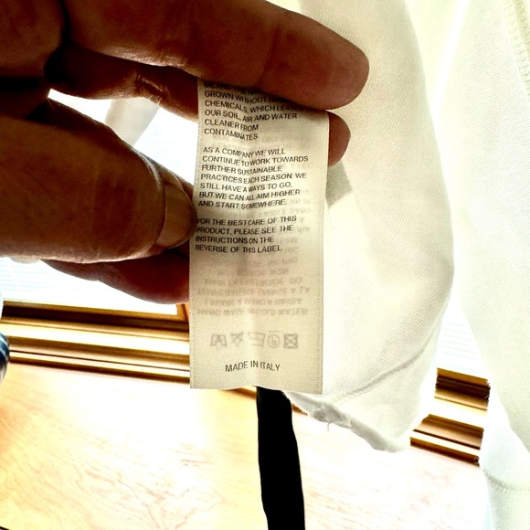 Rick Owens Crater T Milk white DU01B7261 RN O/S long sleeve Unisex - Picture 7 of 15